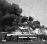 Waco burning